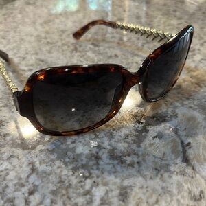 Brighton Brown and Gold Sunglasses Fashionable Accessories -Galadrial
